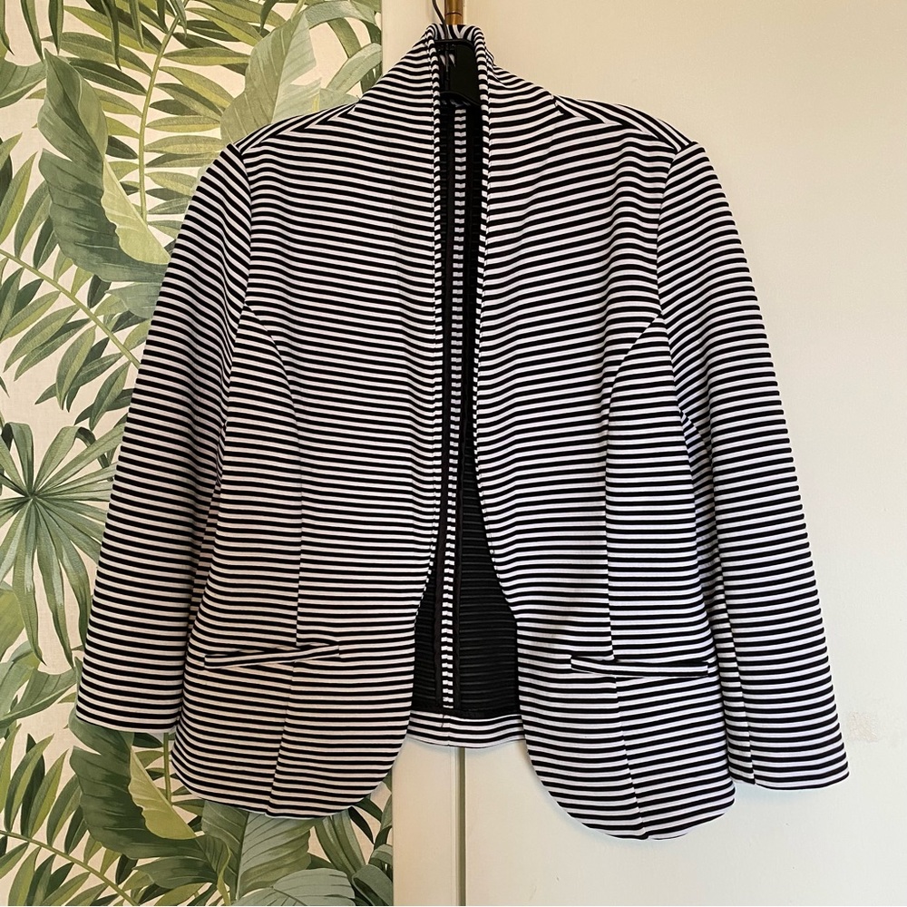 Maurices striped blazer jacket